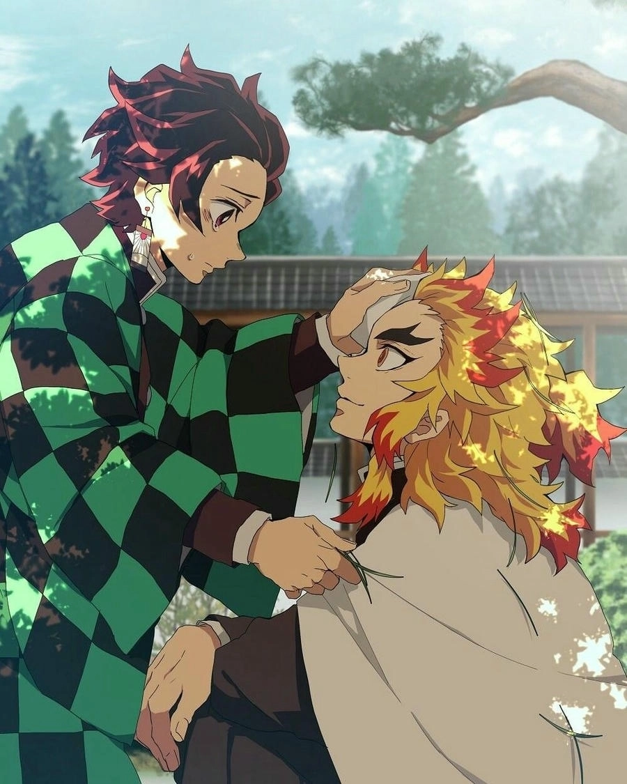 ảnh xoa đầu anime ngọt ngào 