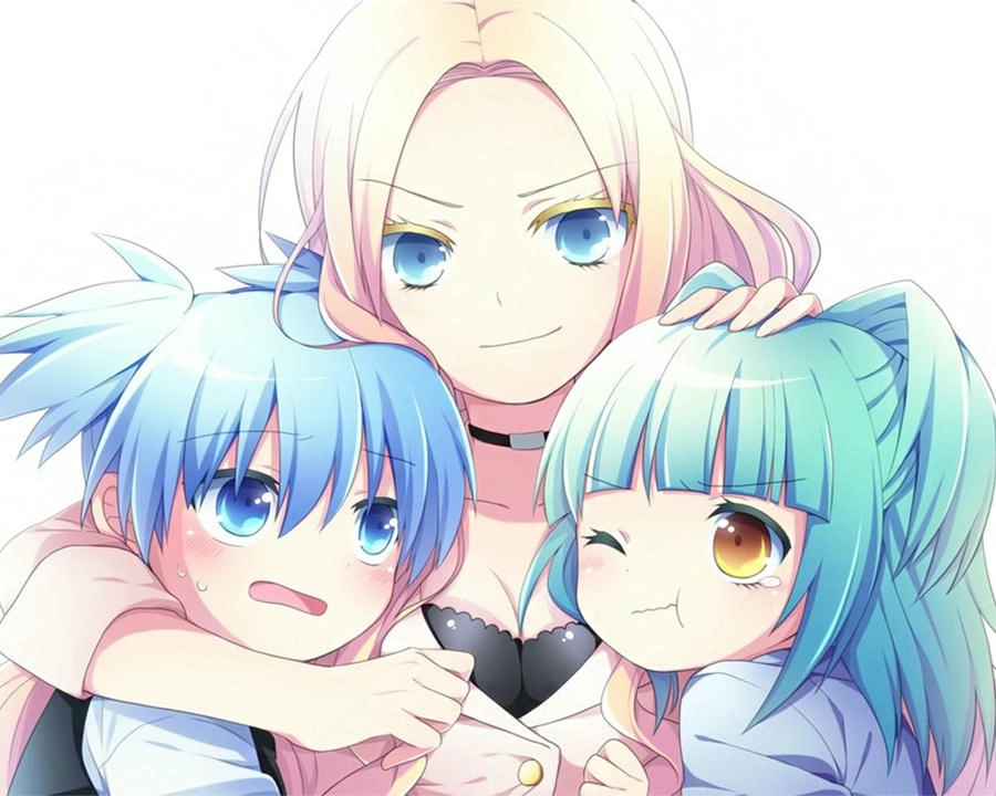 hình ảnh xoa đầu trong anime 