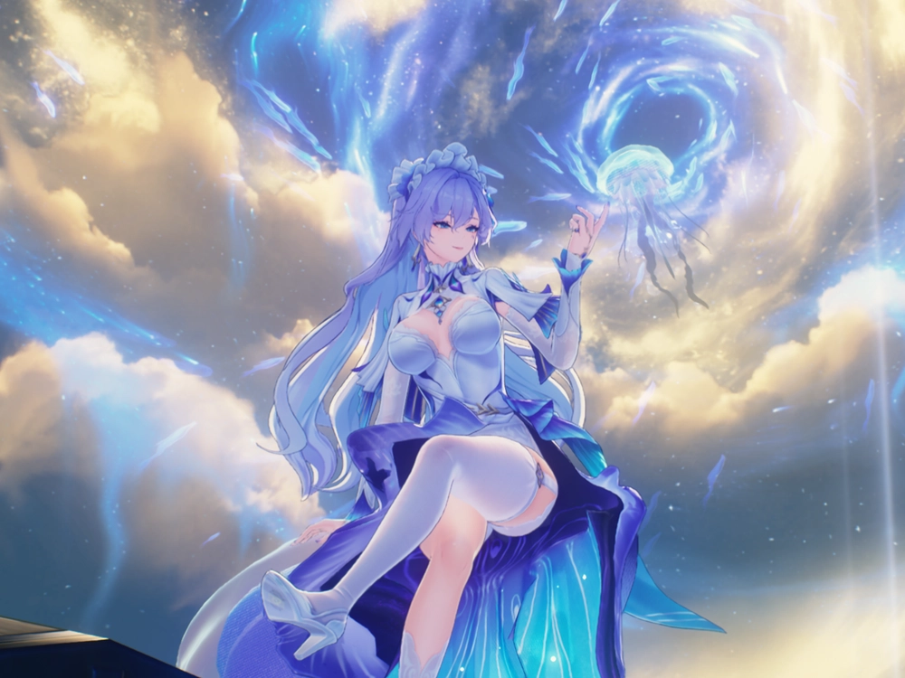ảnh cantarella wuthering waves fan art