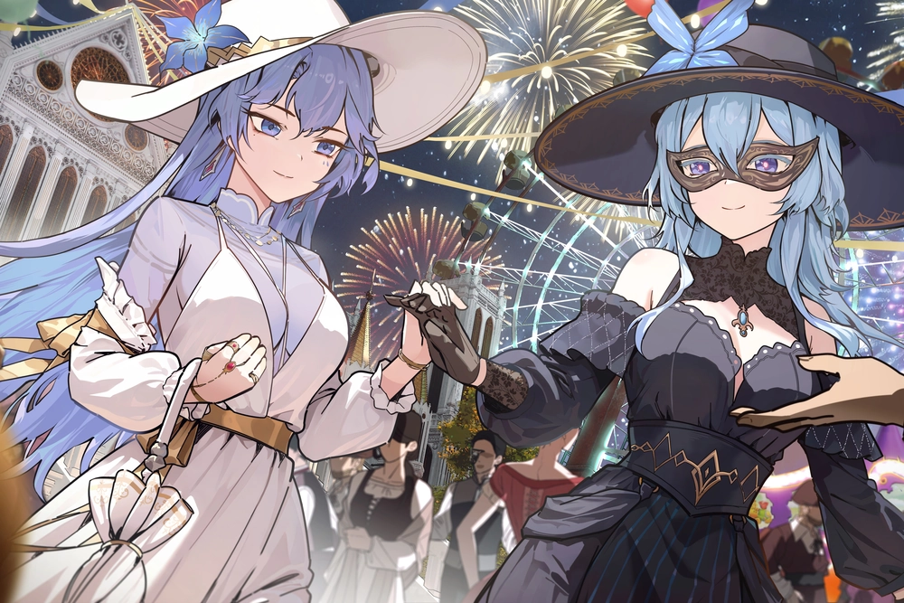 hình cantarella trong bối cảnh huyền ảo