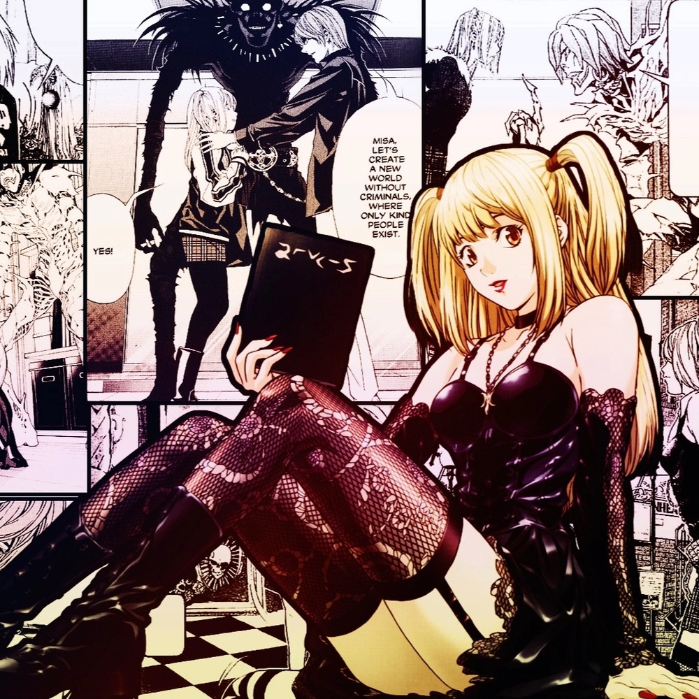 ảnh anime death note sắc nét