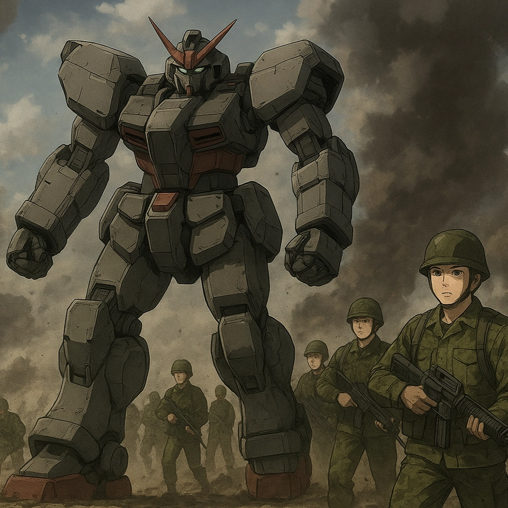 ảnh anime quân đội nam ấn tượng