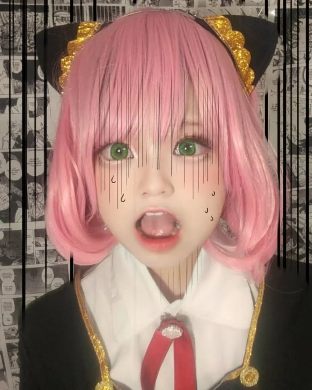 anya forger cosplay ảnh