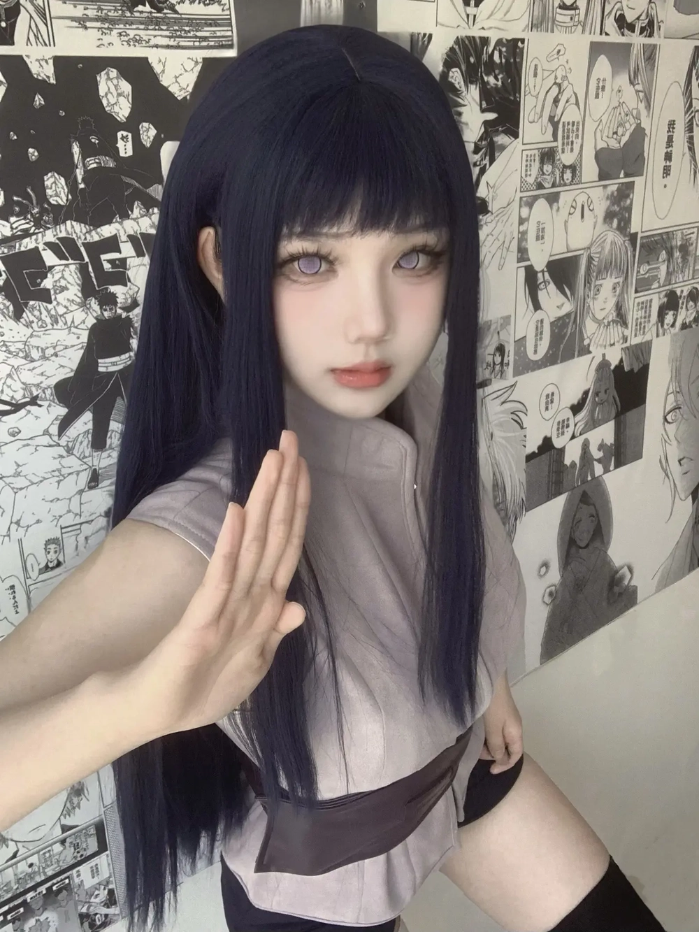 anime cosplay hinata cute 