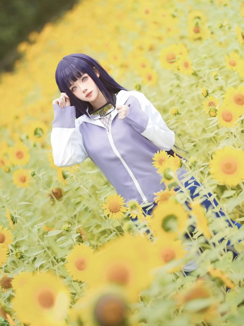 hinata hyuga cosplay ảnh đẹp quyến rũ 