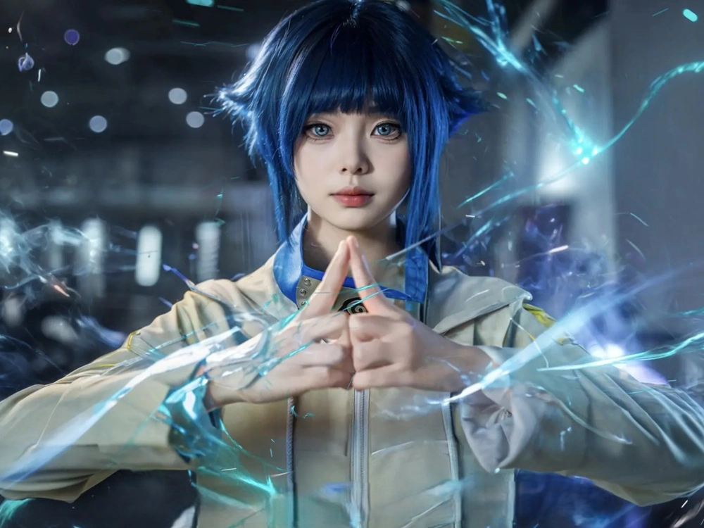 hình naruto and hinata cosplay 