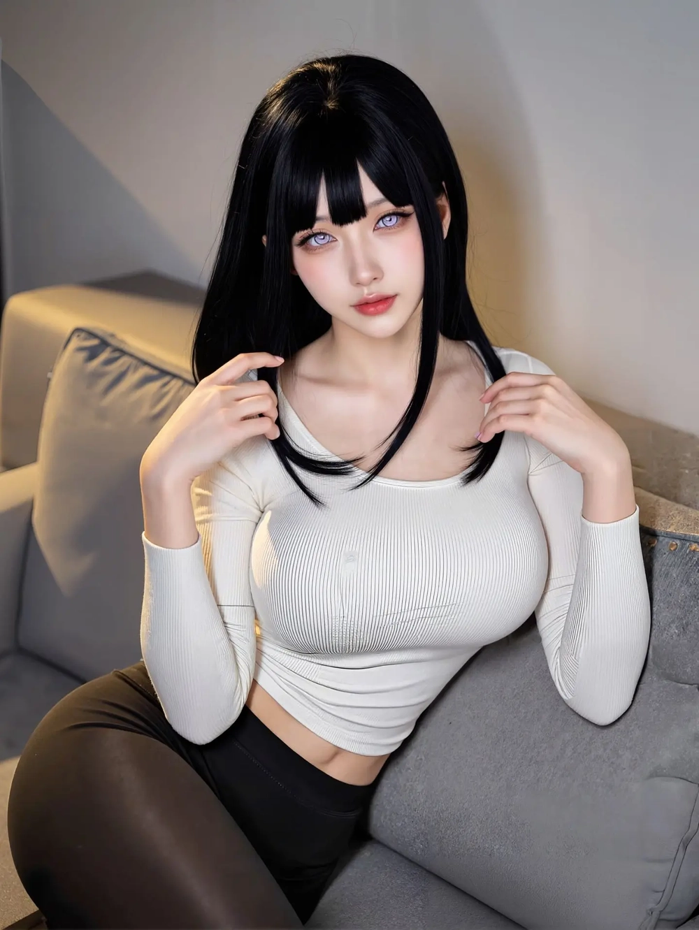 ảnh cosplay hinata đẹp 