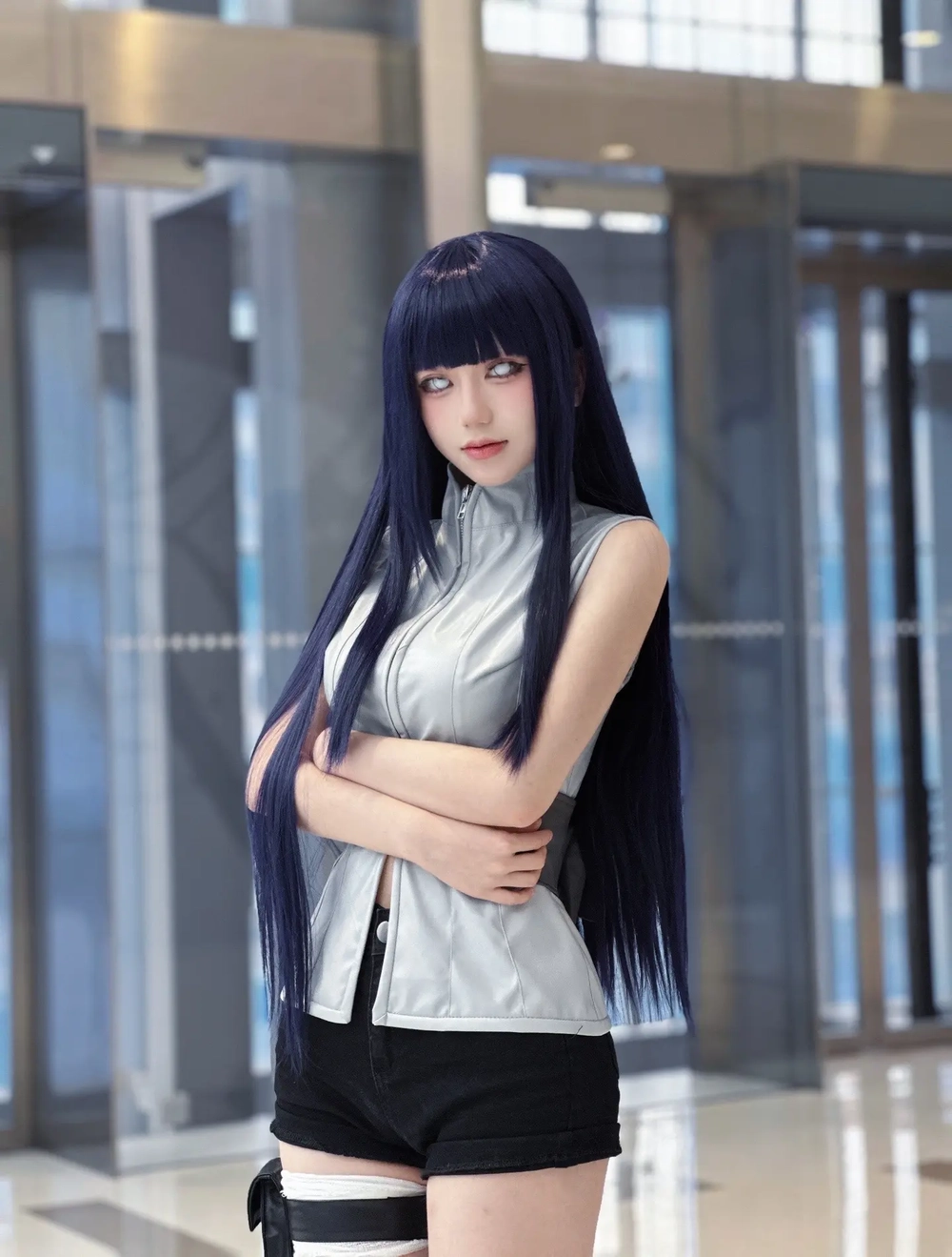 hình hinata hyuuga cosplay đáng yêu 
