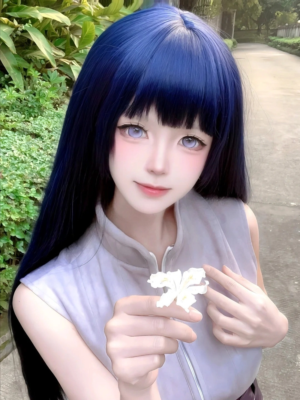 ảnh nhân vật anime hinata hyuga cosplay 