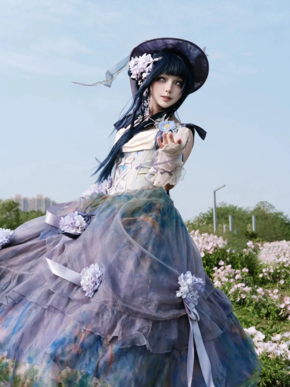 hình cosplay Hyuga Hinata đầy cuốn hút và tinh tế 