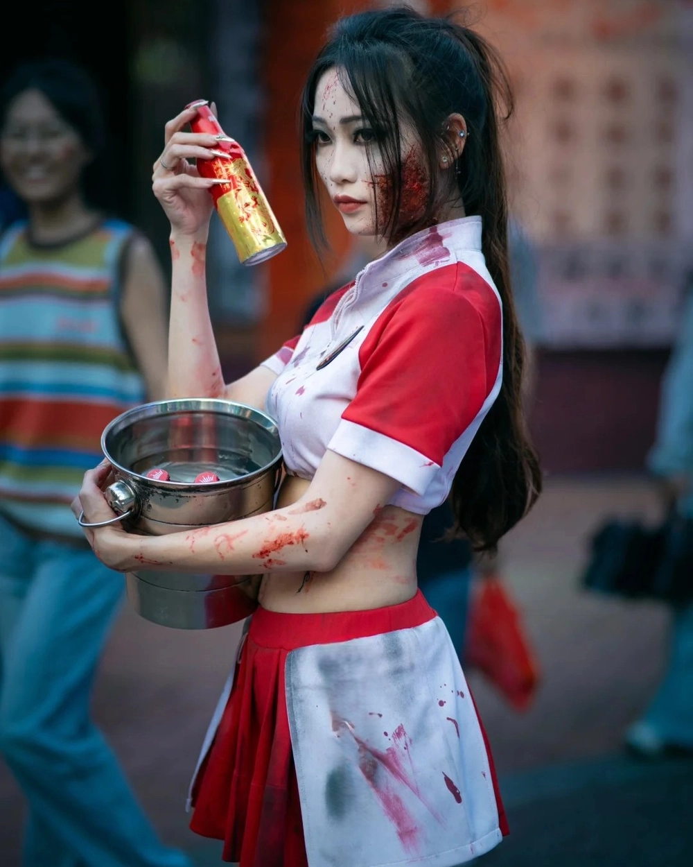 ảnh cosplay ma nữ cực rùng rợn 