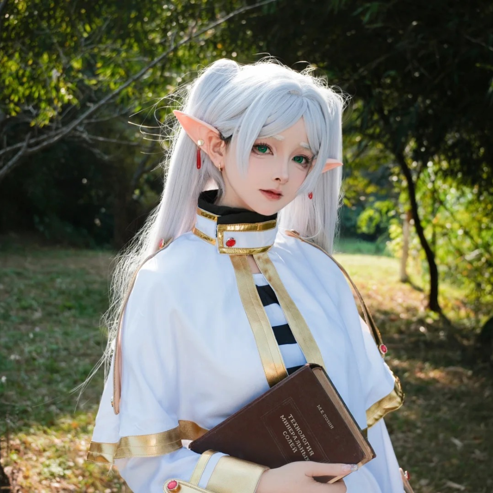 hình anime frieren cosplay ngầu 