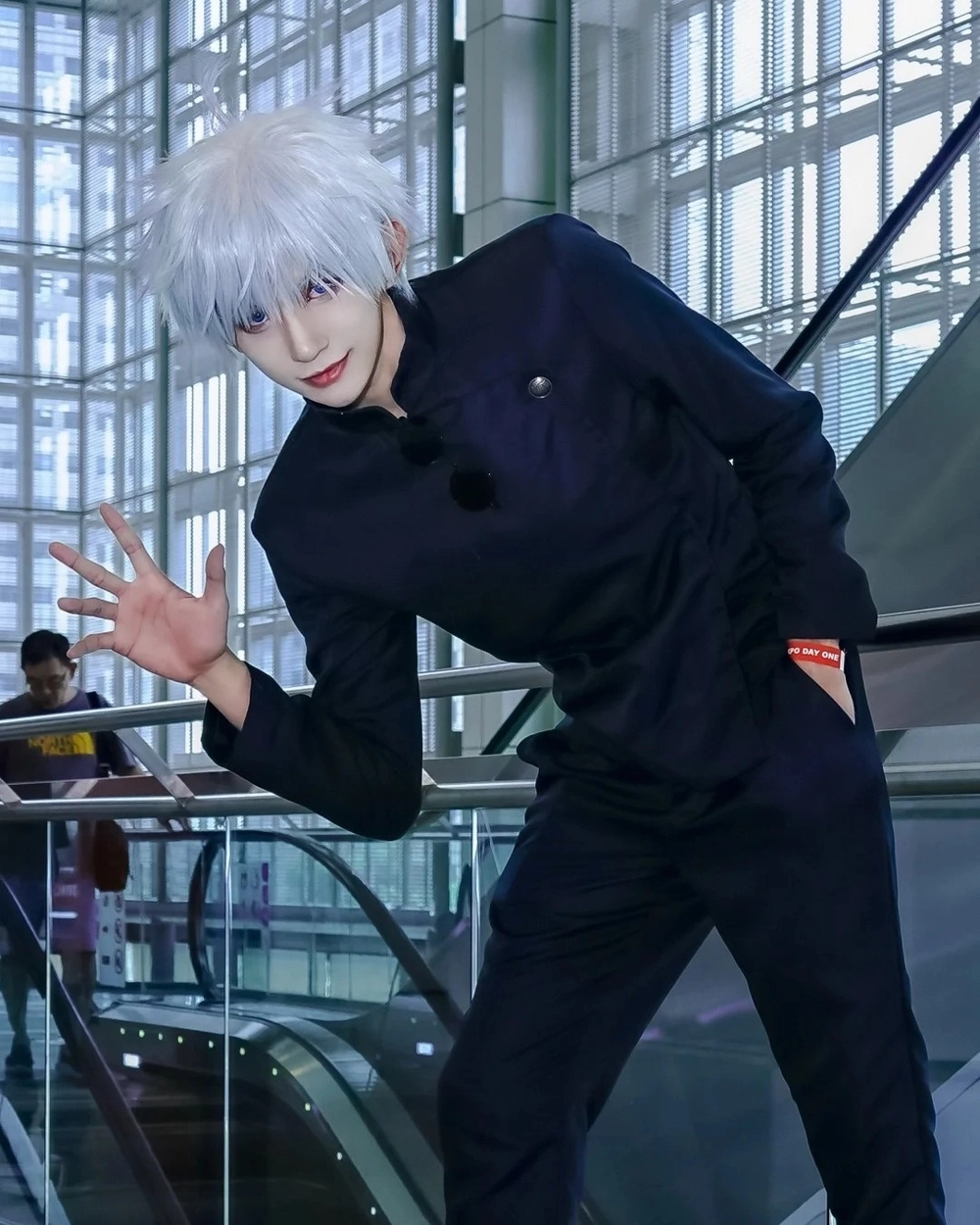 ảnh gojo cosplay đẹp mắt 