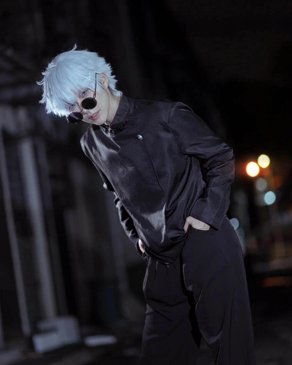 cosplay gojo satoru anime cực ngầu 