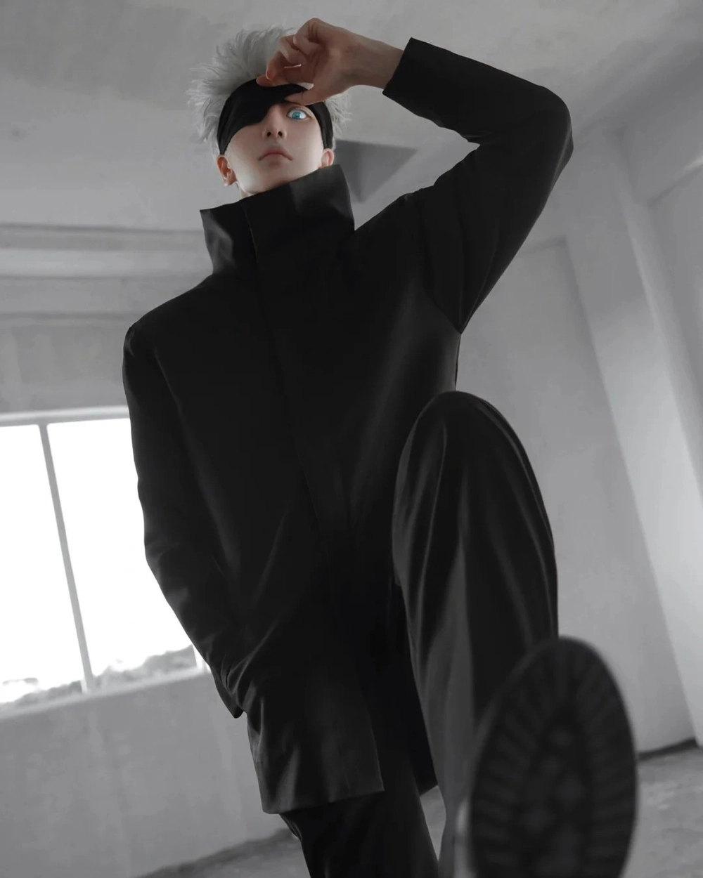cosplay gojo satoru từ jujutsu kaisen 