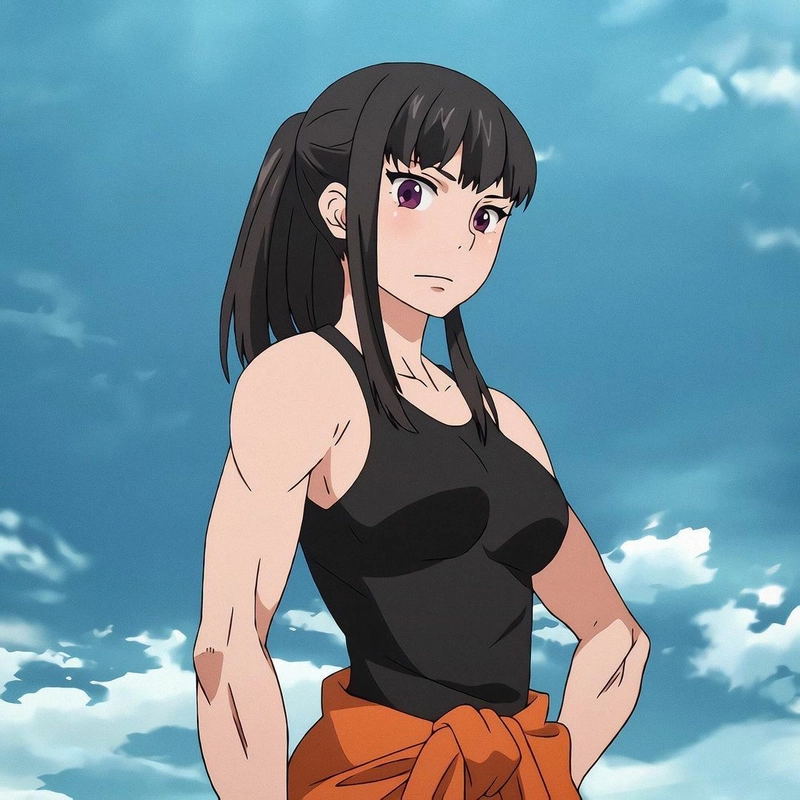 ảnh oze maki trong fire force anime 