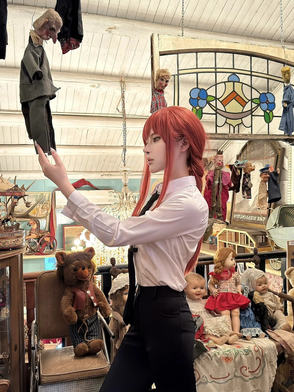 cosplay makima chainsaw man 