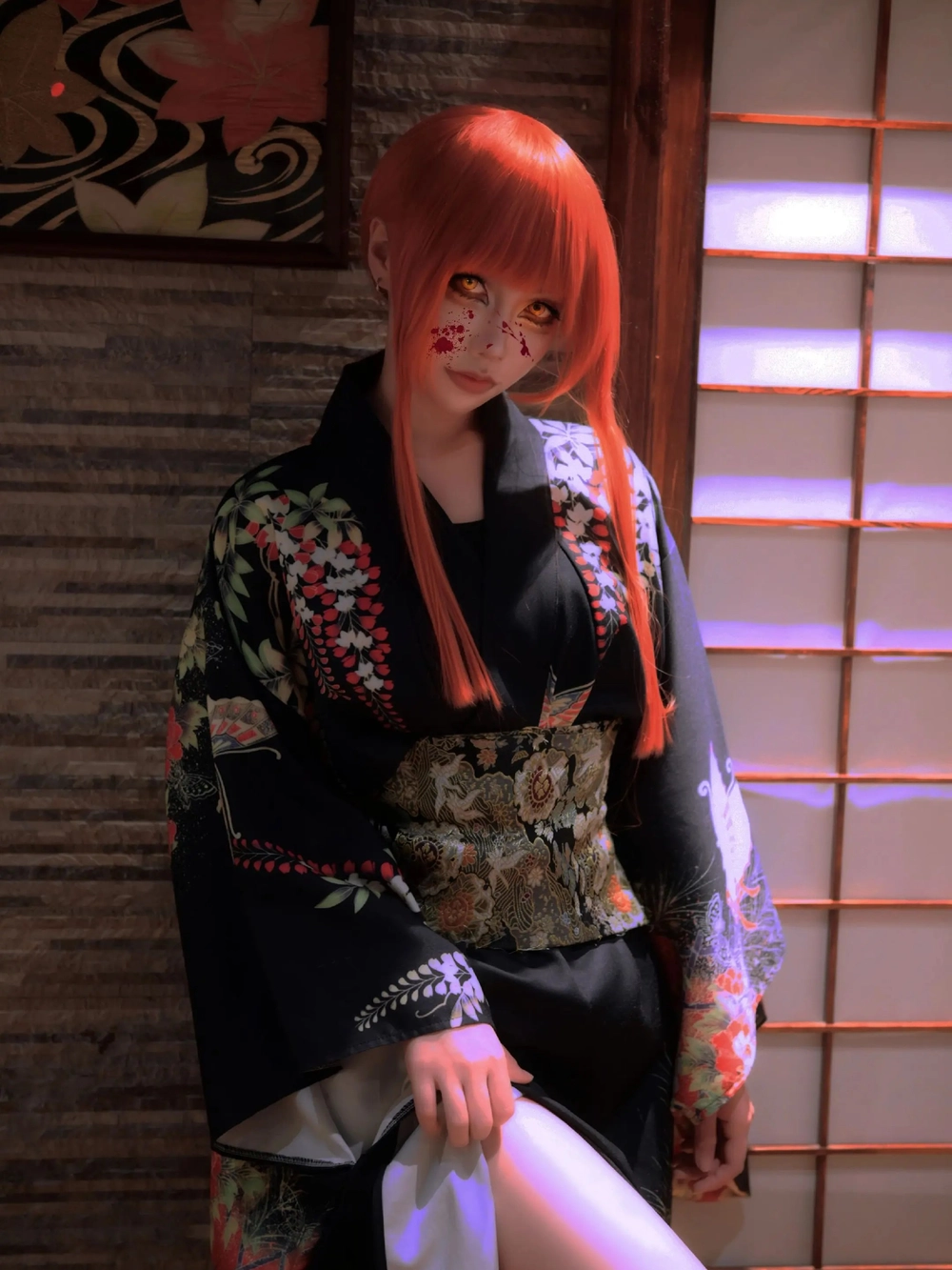 cosplay makima từ chainsaw man 