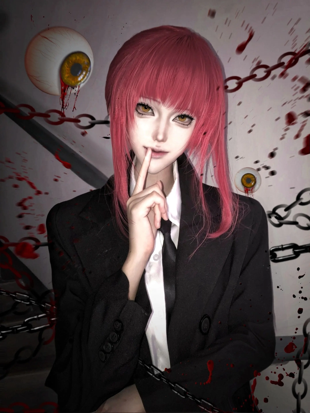 cosplay makima chainsaw man chất lượng 