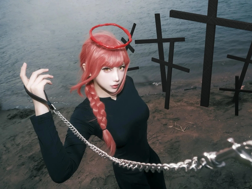 cosplay makima style chain 