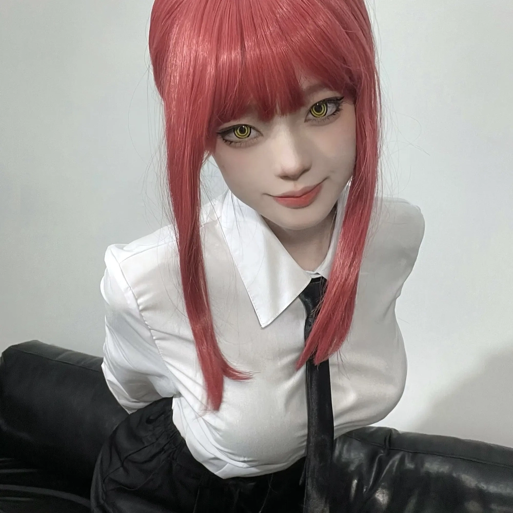hình makima cosplay 