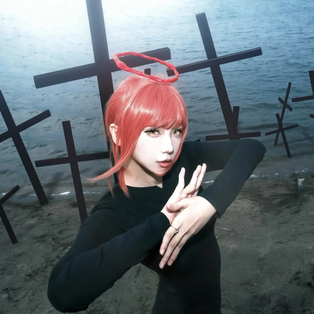 hình cosplay makima ấn tượng 