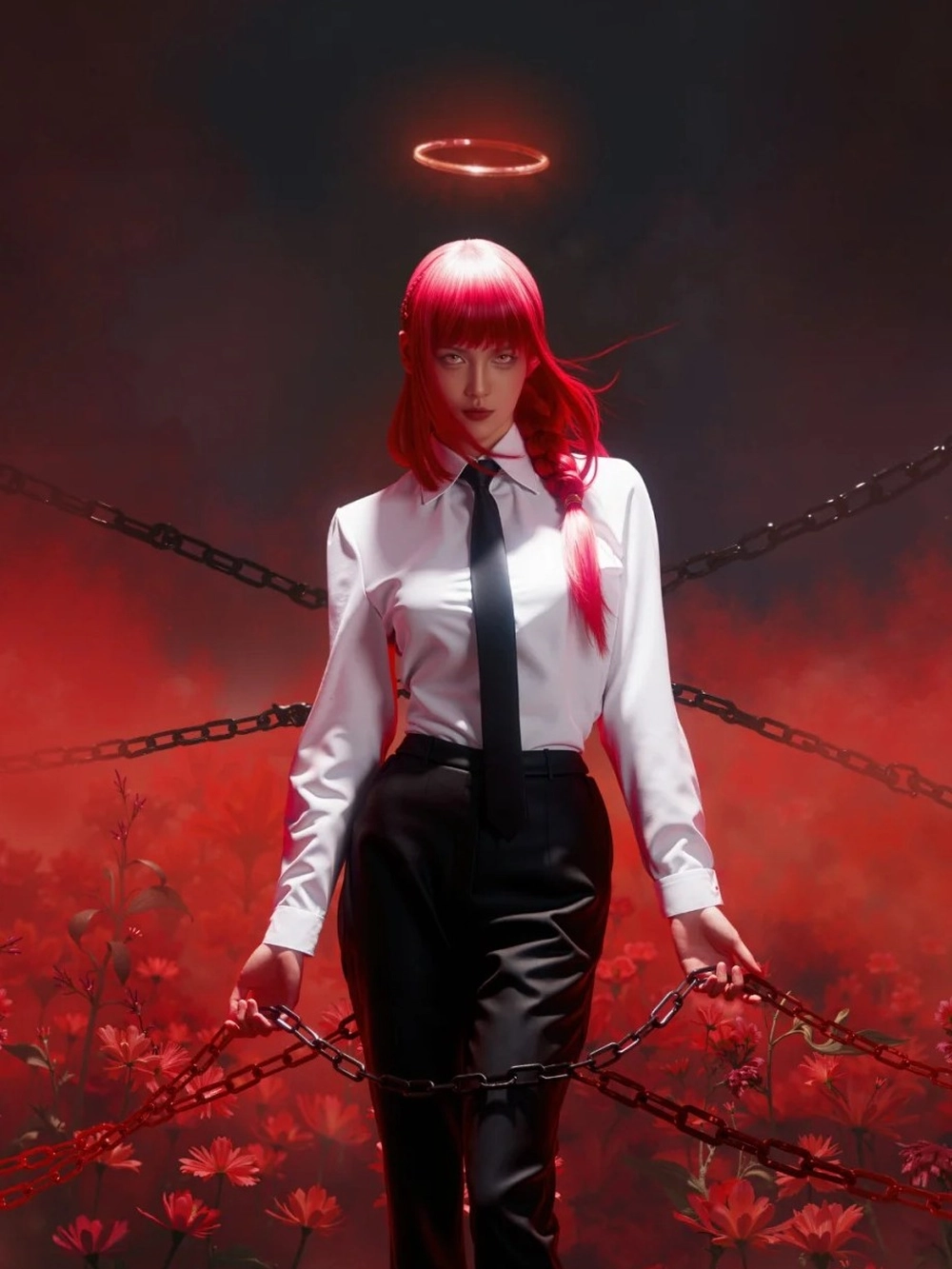 hình cosplay makima nhân vật manga nổi bật 