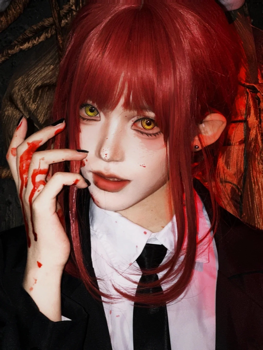 hình cosplay makima siêu đẹp