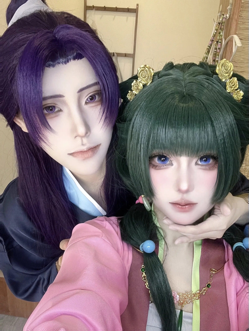 jinshi and maomao cosplay