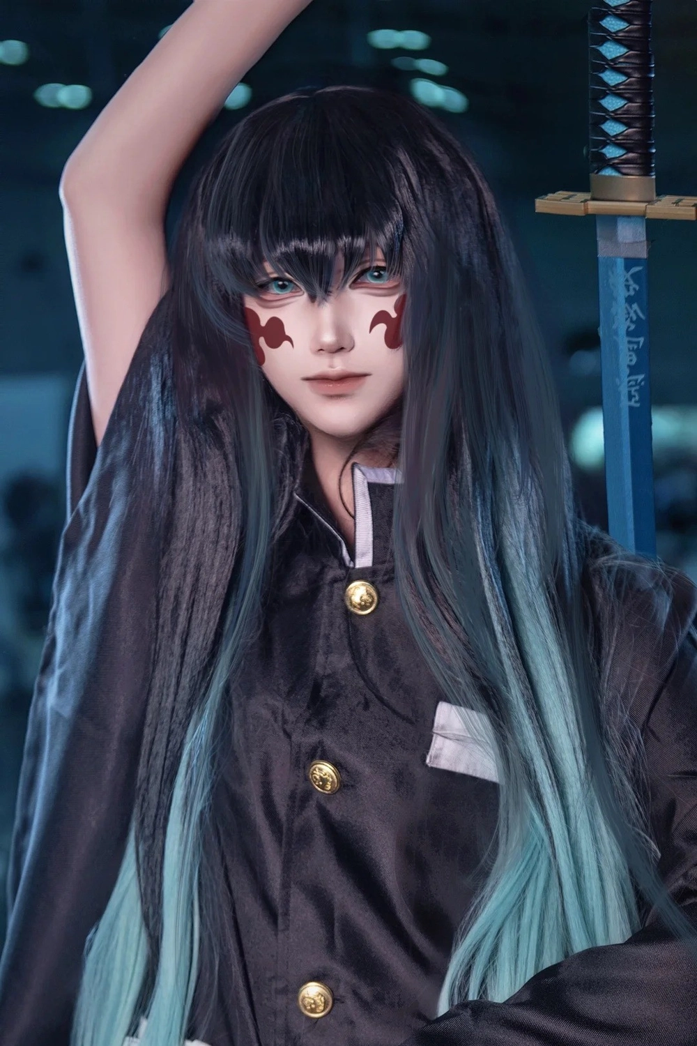 muichirou cosplay ngầu mạnh mẽ 