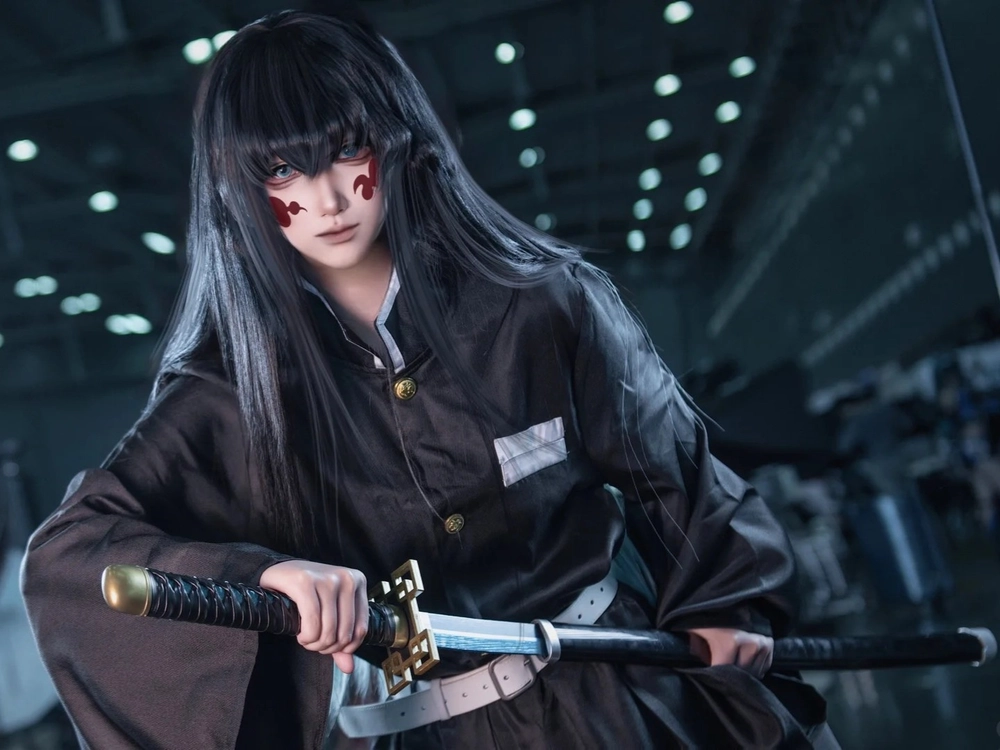 ảnh muichiro tokito cosplay 4k 