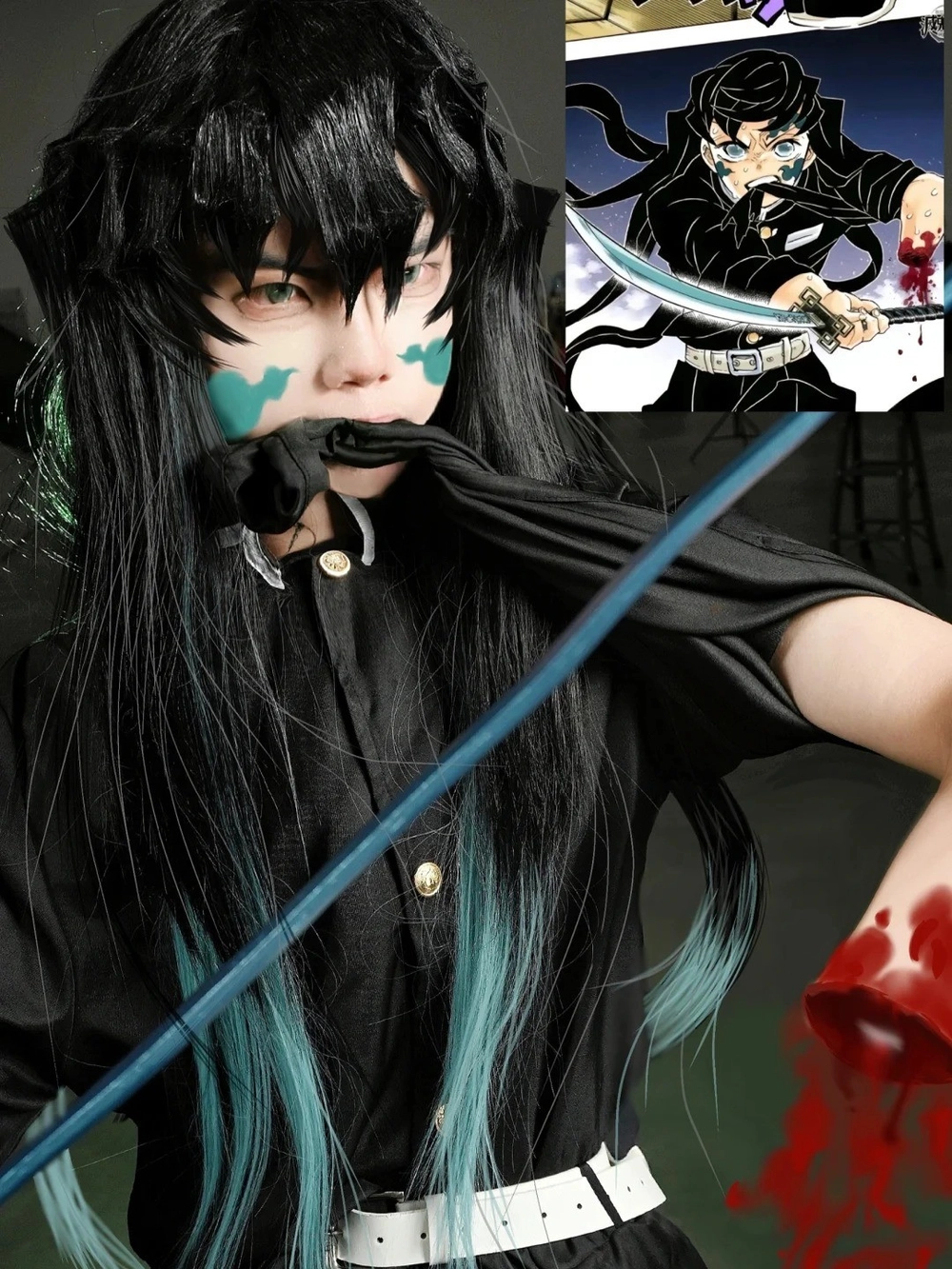 ảnh muichirou cosplay ngầu 4k 