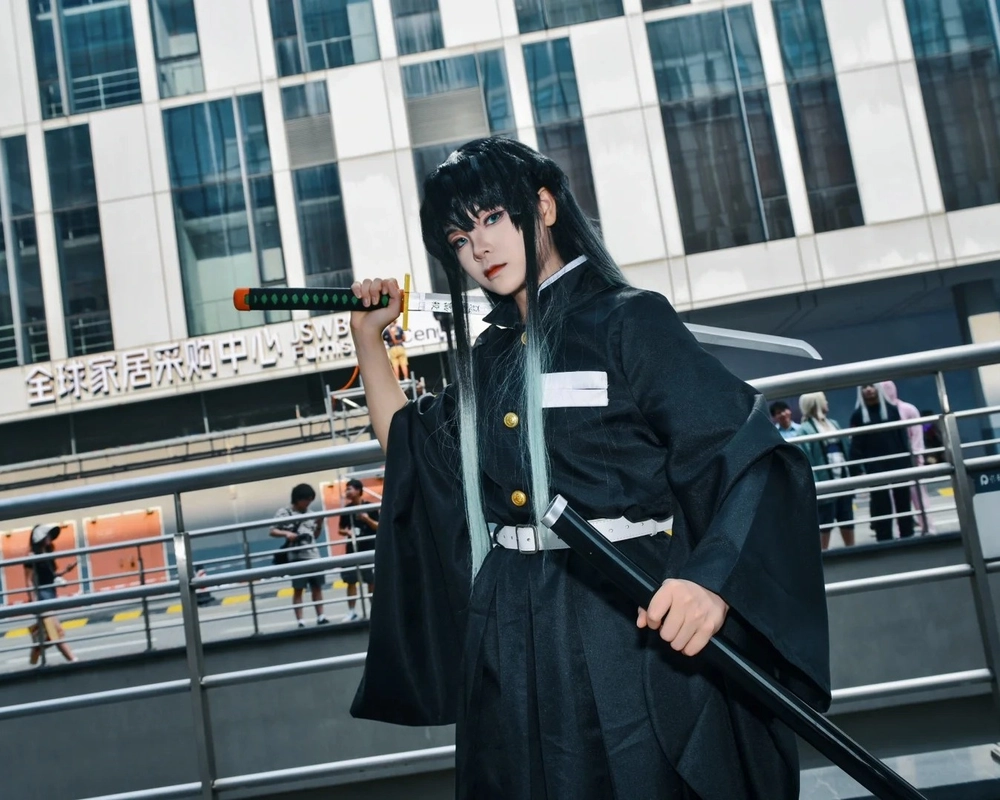 hình muichirou cosplay ngầu phong cách kiếm sĩ 