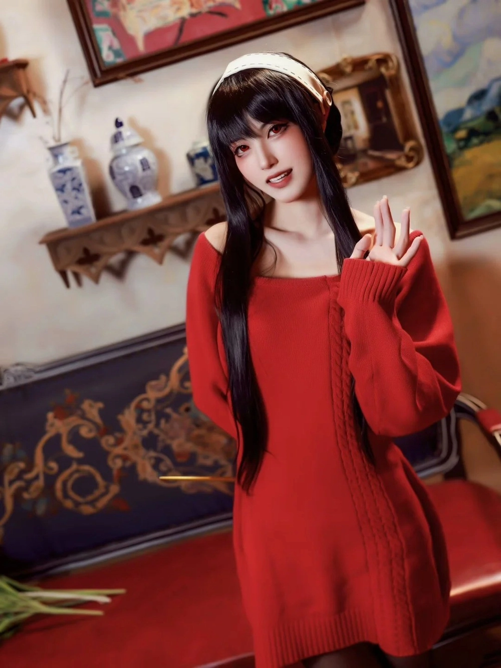 ảnh yor cosplay spy family độc đáo