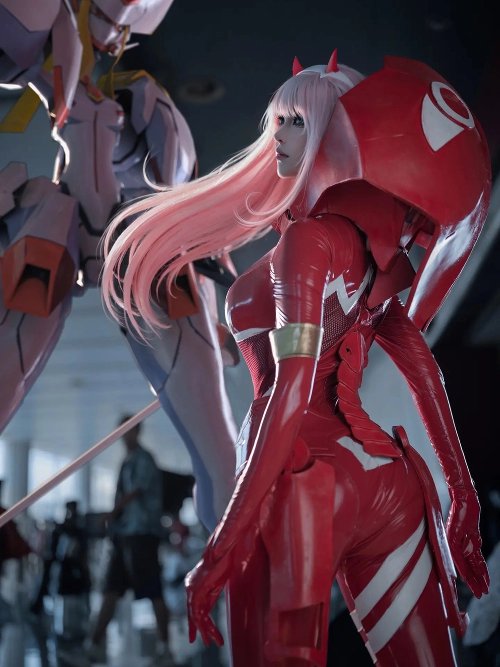 ảnh girl cosplay zero two dễ thương
