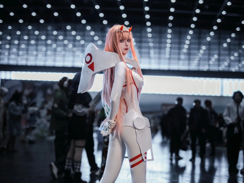 cosplay zero two chụp studio