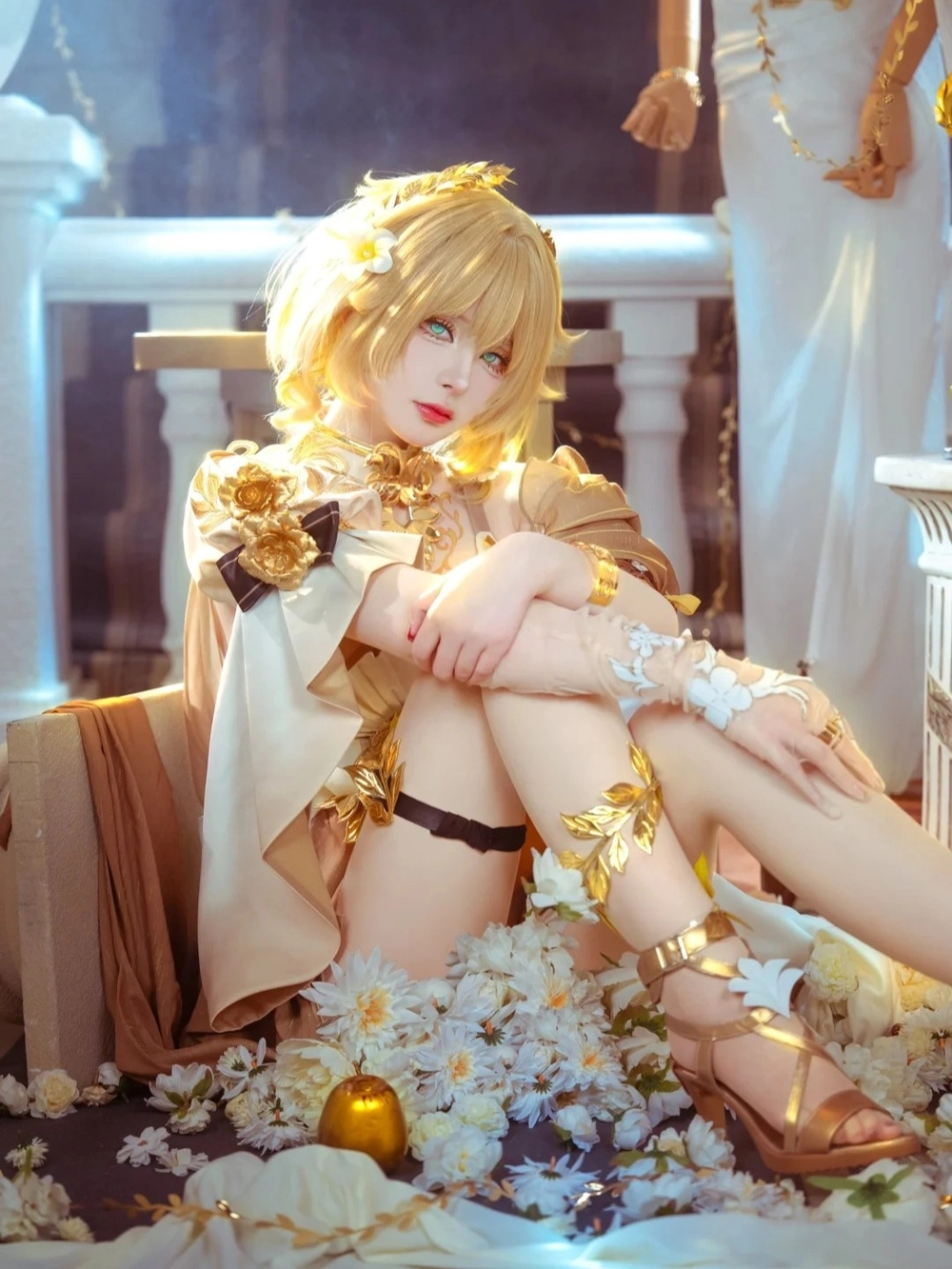 ảnh Aglaea cosplay Honkai đẹp