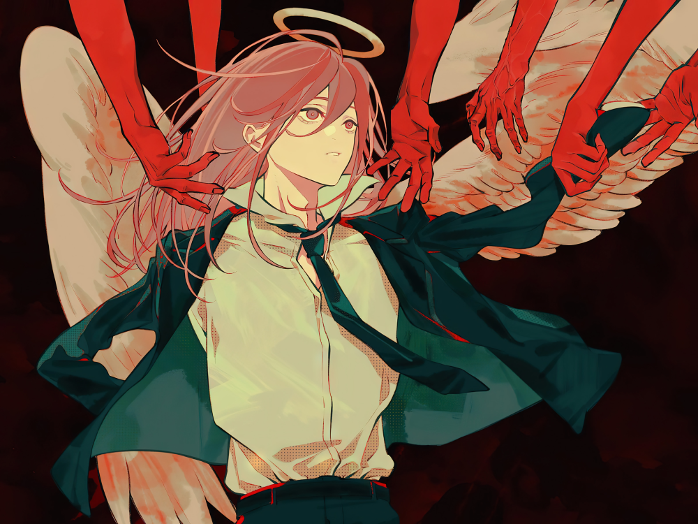 hình angel devil manga