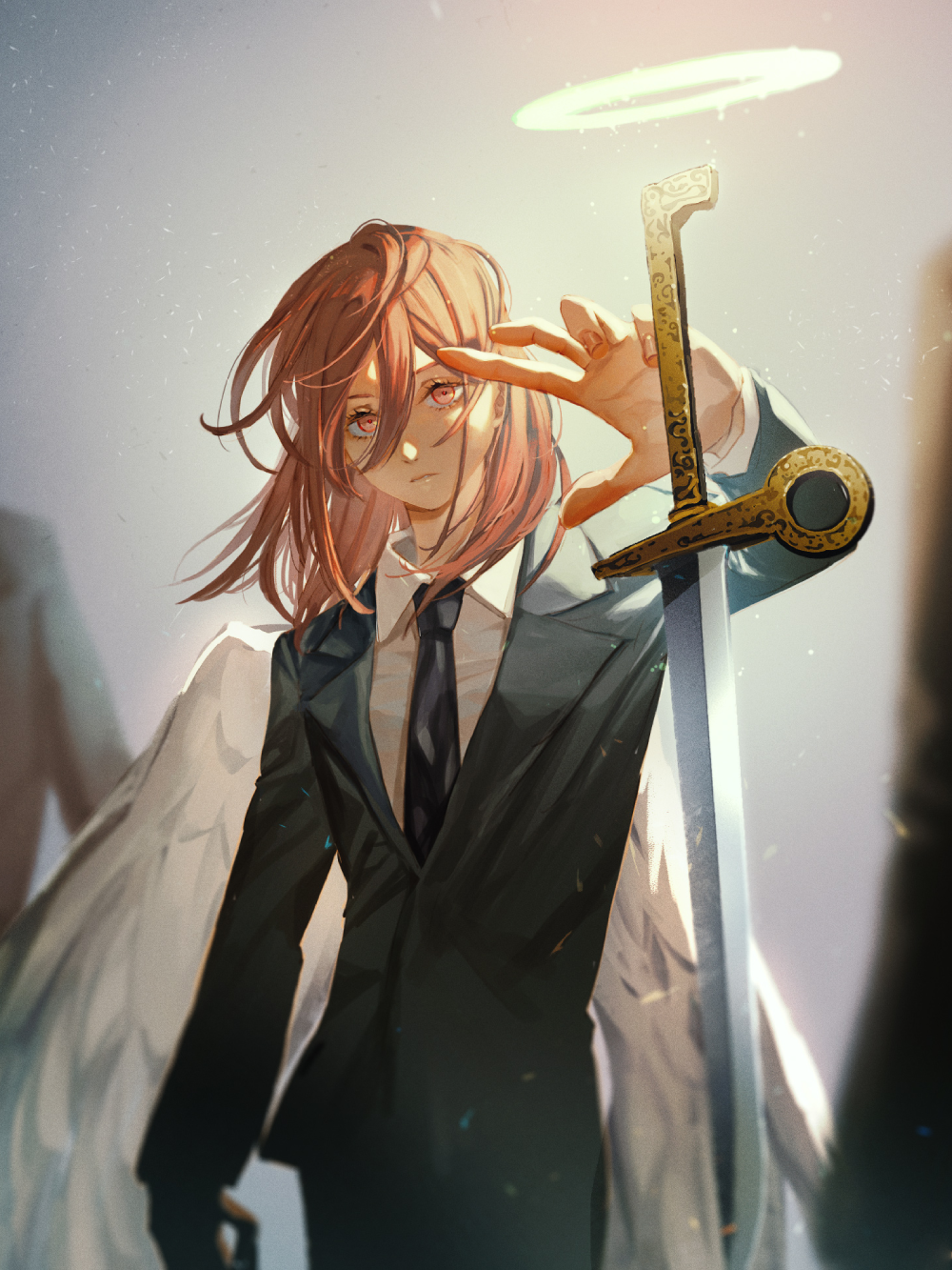 angel devil chainsaw man hình nền
