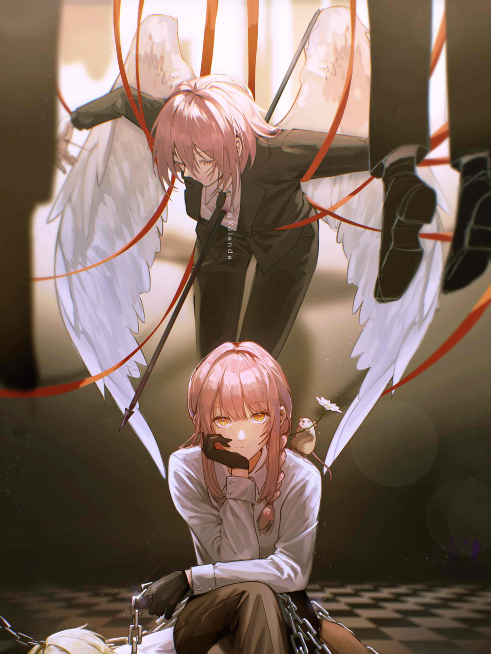 hình angel devil độc đáo