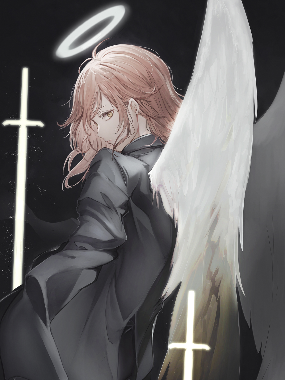 hình angel devil đẹp trong manga