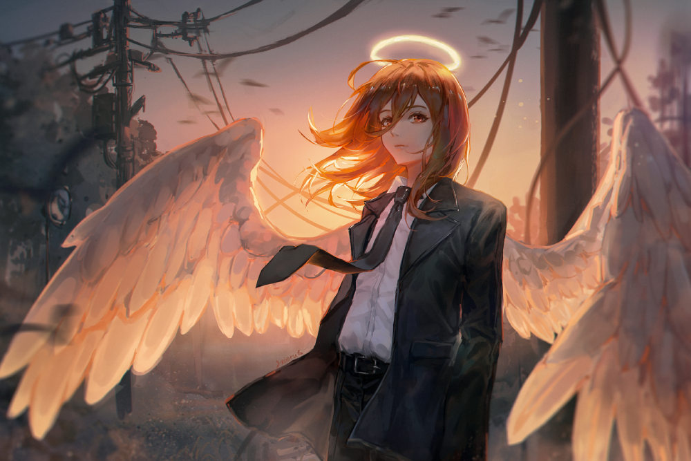 hình angel devil ấn tượng