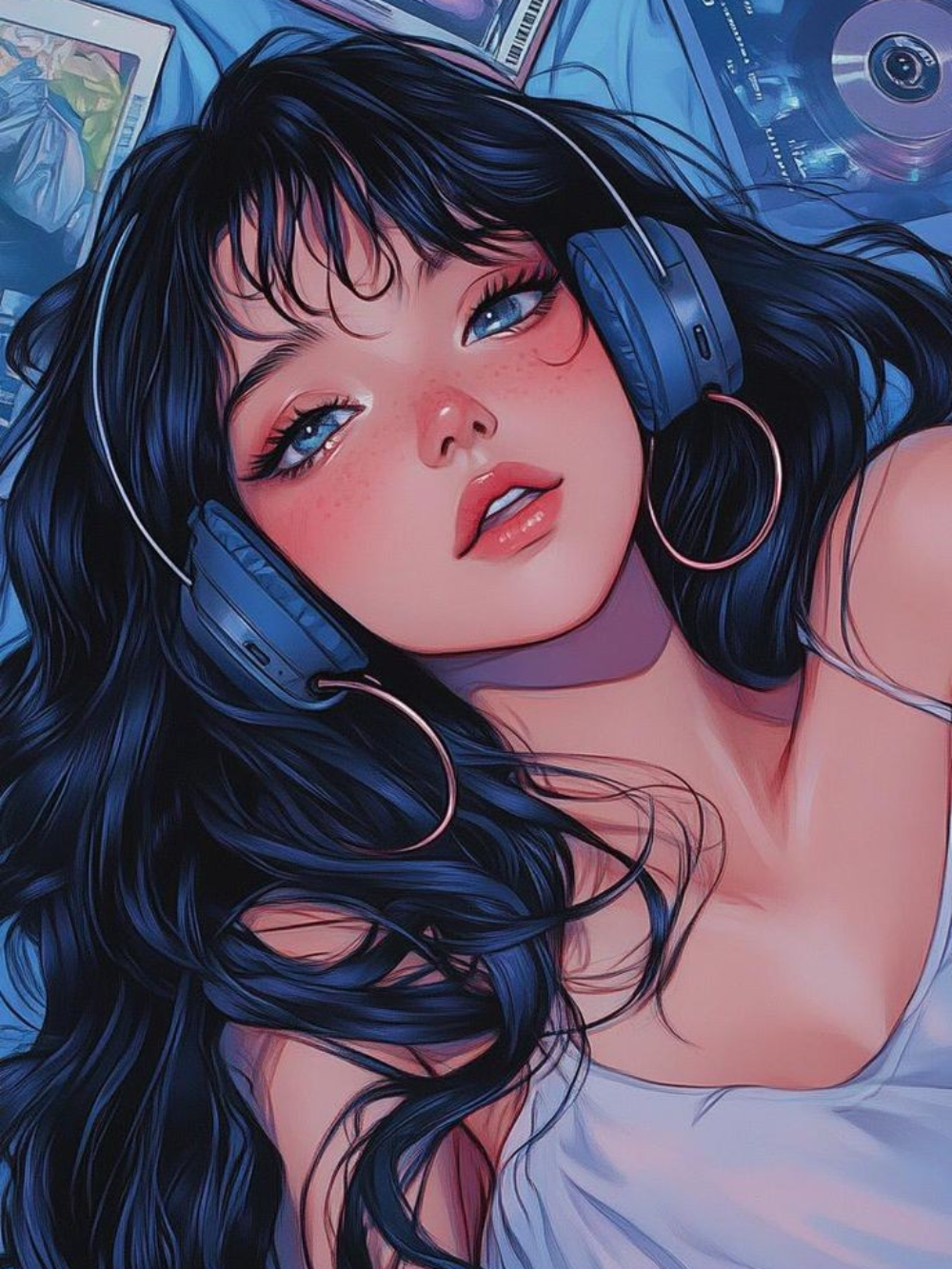 hình gái xinh anime đẹp