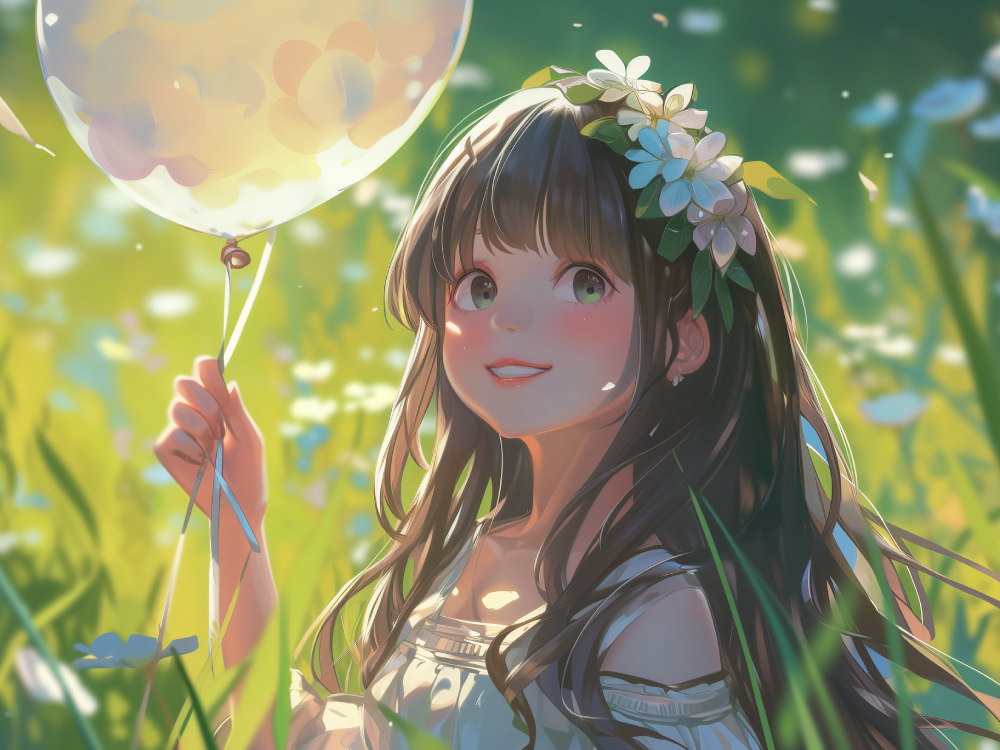 hình gái anime cute dễ thương