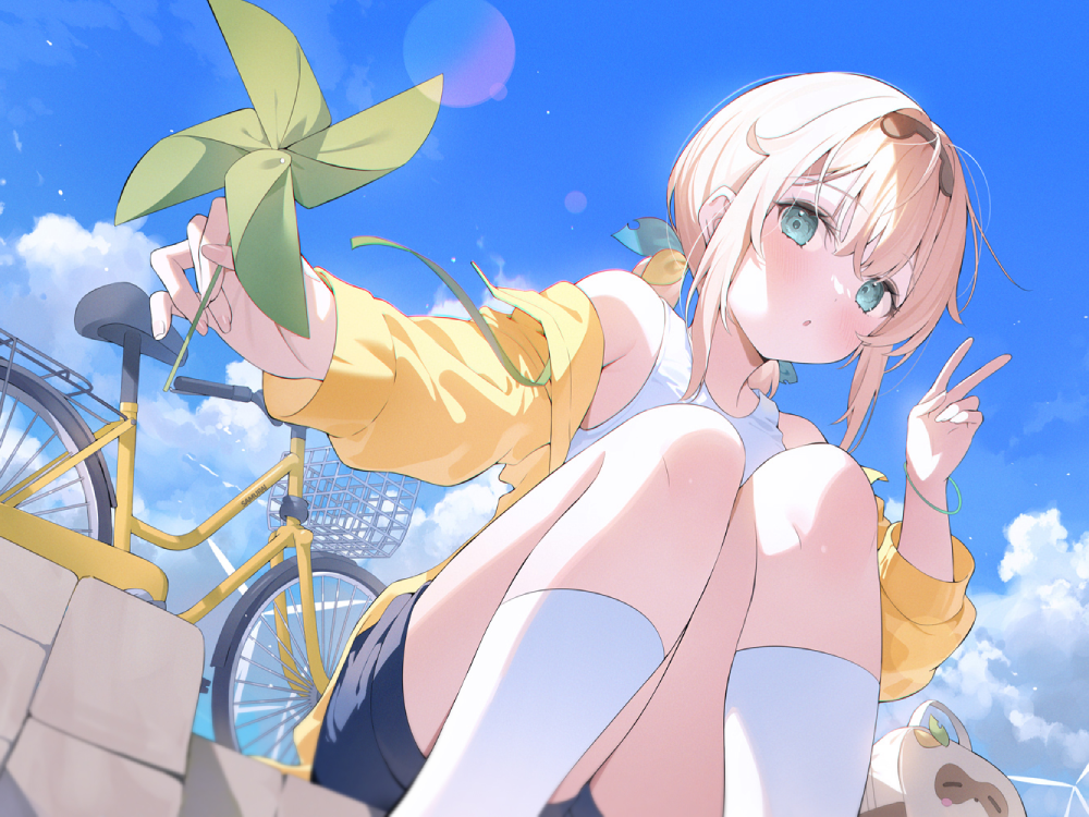 ảnh gái anime đáng yêu tinh nghịch