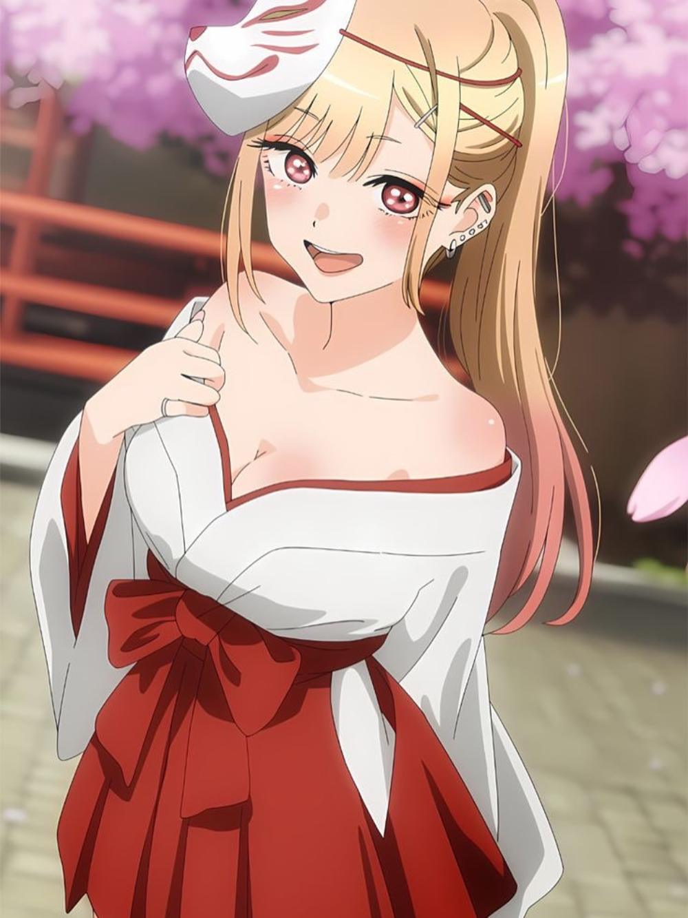 ảnh gái anime to tròn dễ thương