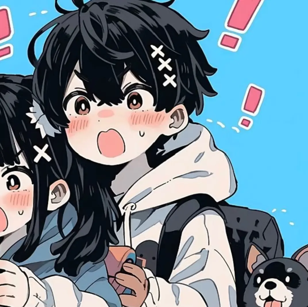 hình chibi ảnh đôi anime cắt