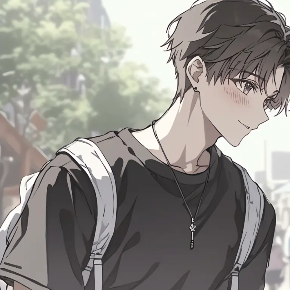 hình anime cặp đôi yêu nhau cắt