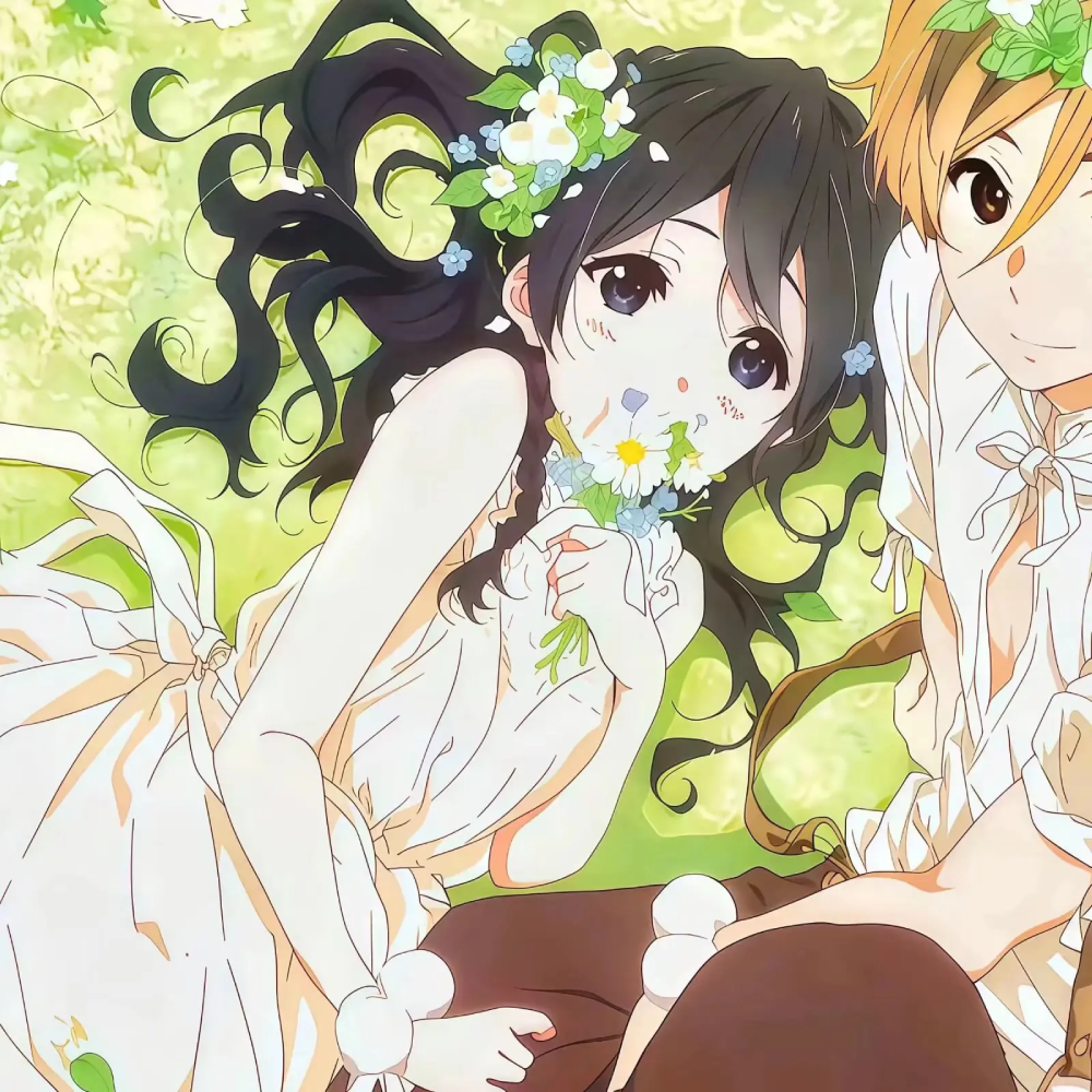 avatar ảnh anime đôi cắt