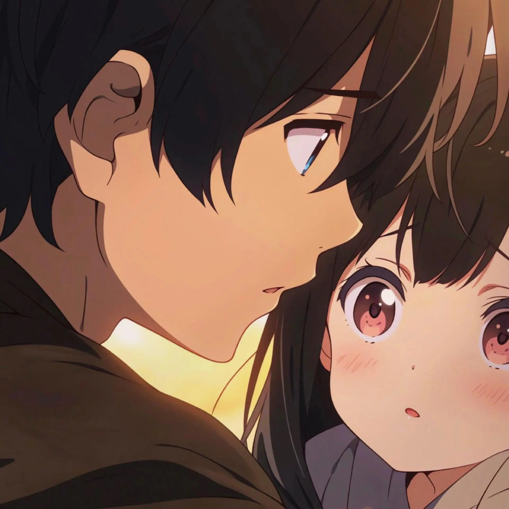 ảnh đẹp anime cặp đôi cute cắt